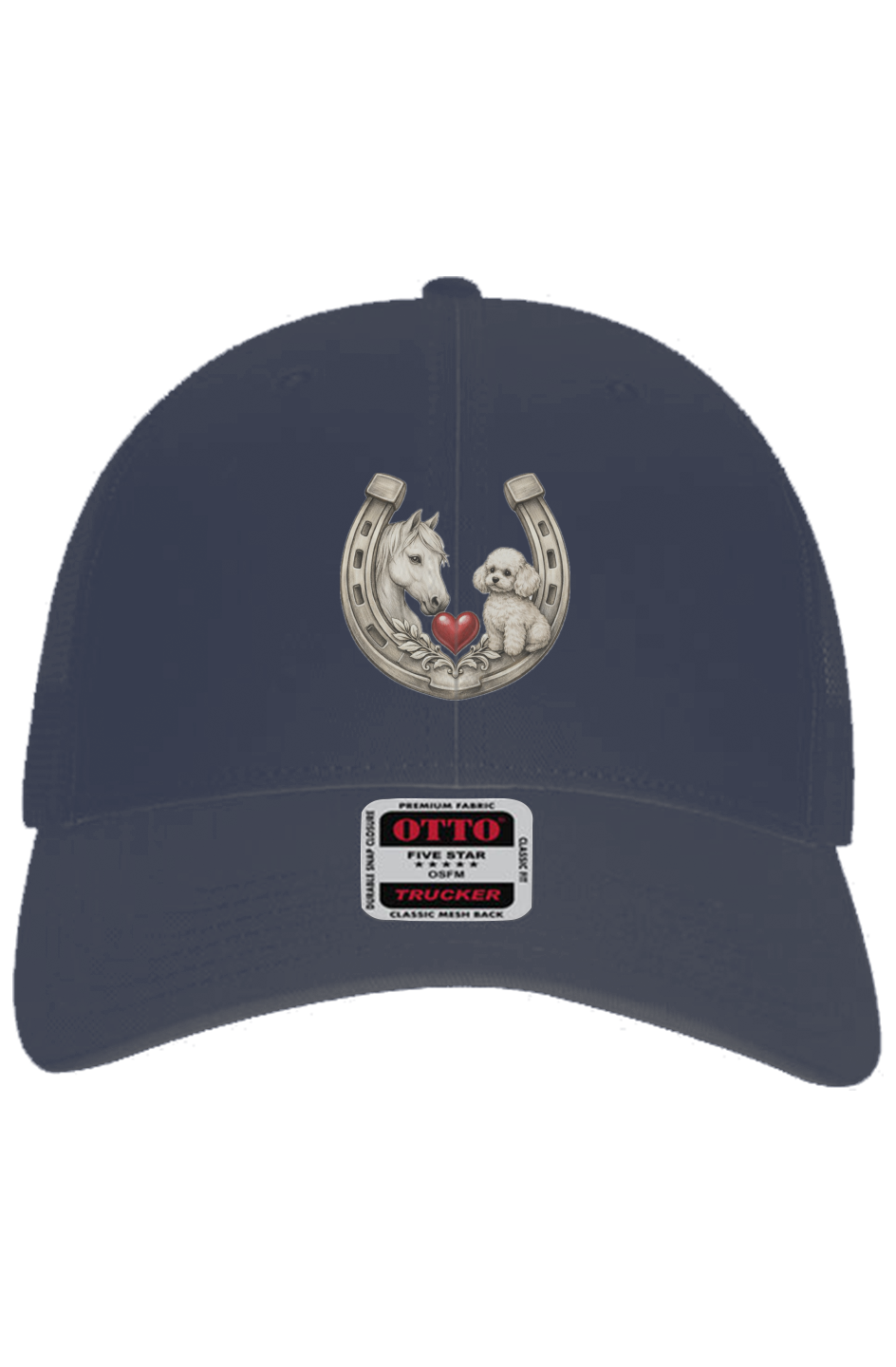 Otto 6 Panel Trucker Hat