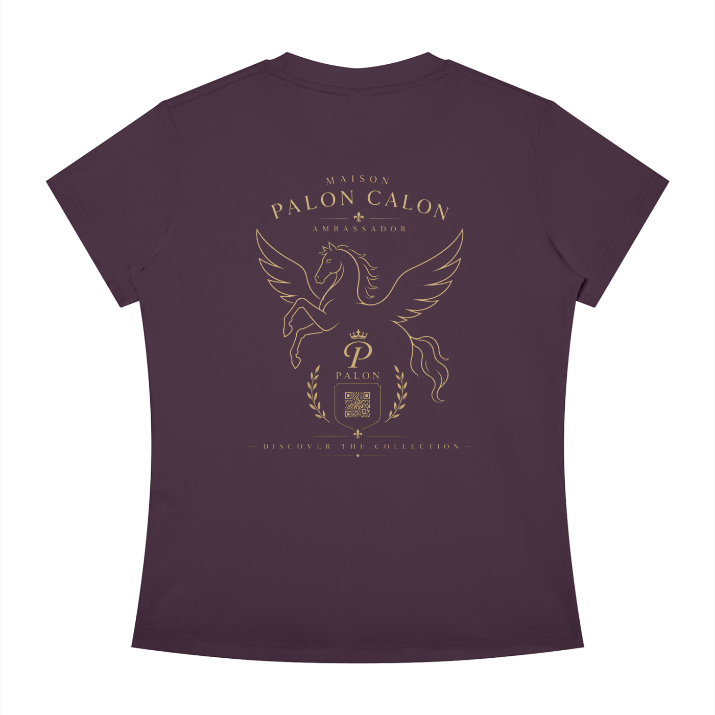 ウィメンズ スリムフィット クルーネック Tシャツ — Women's Slim Fit Crewneck T-Shirt