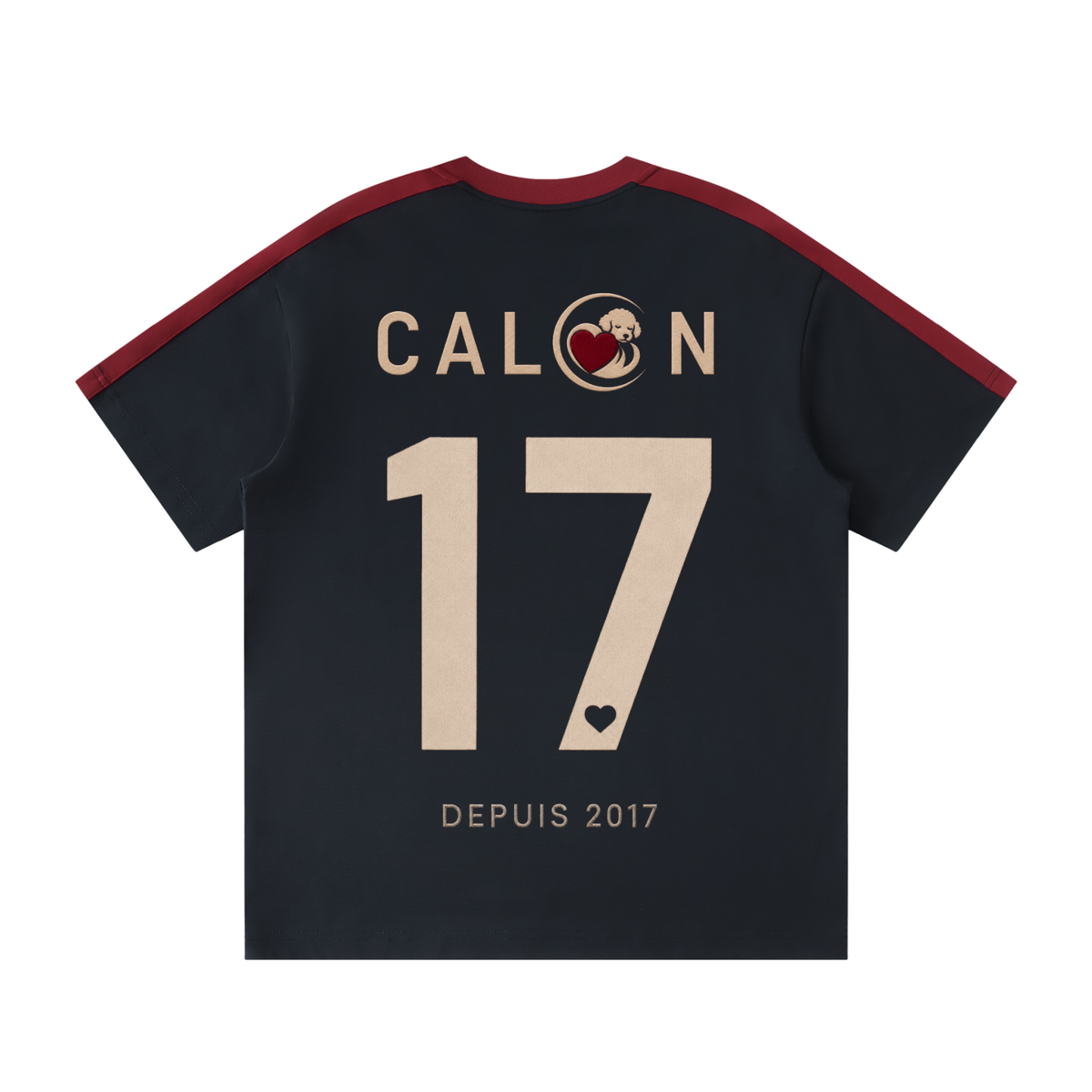 NUMBER 17 | ユニセックス カラーブロック ストライプ Tシャツ | Unisex Colorblock Striped T-Shirt