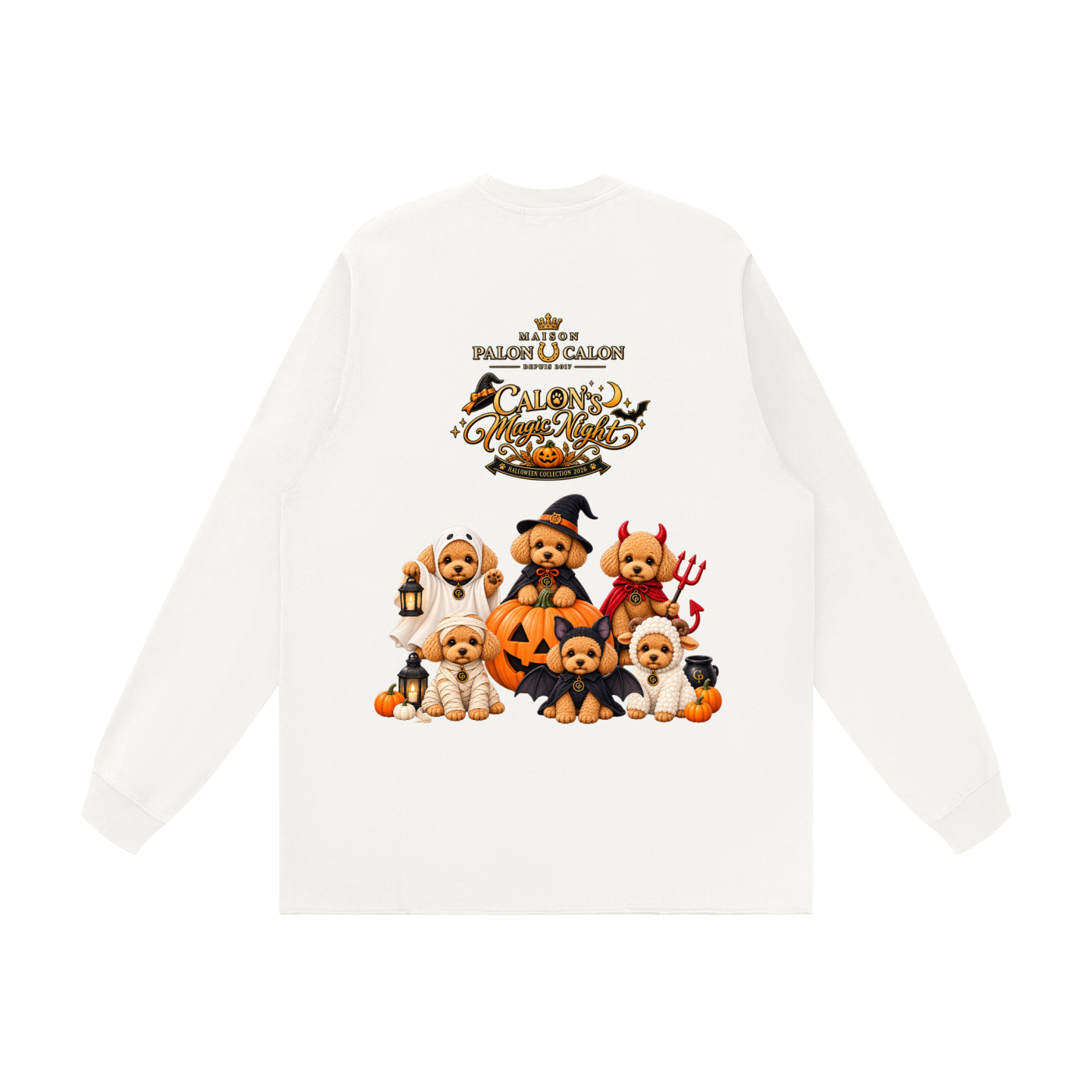 Unisex Raw Hem Long Sleeve T-Shirt