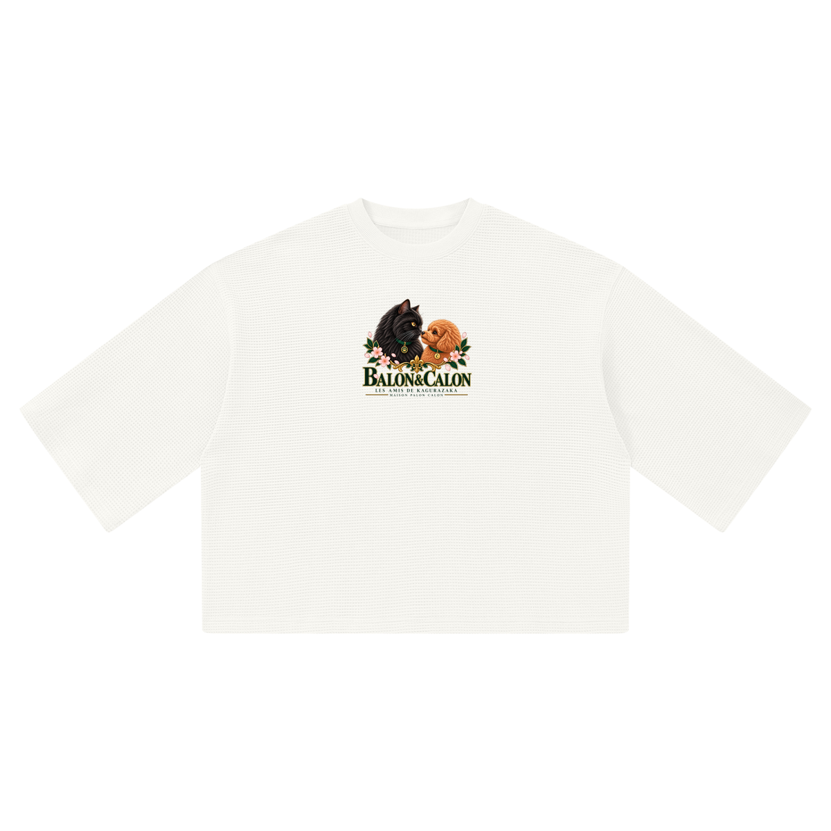 Unisex Waffle Boxy T-Shirt