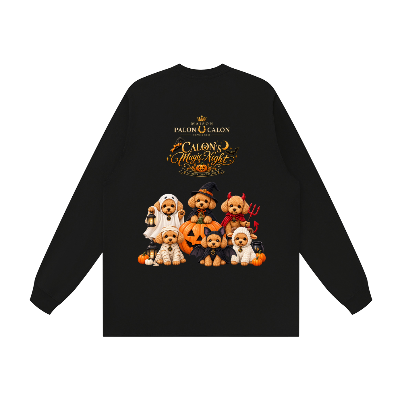 Unisex Raw Hem Long Sleeve T-Shirt