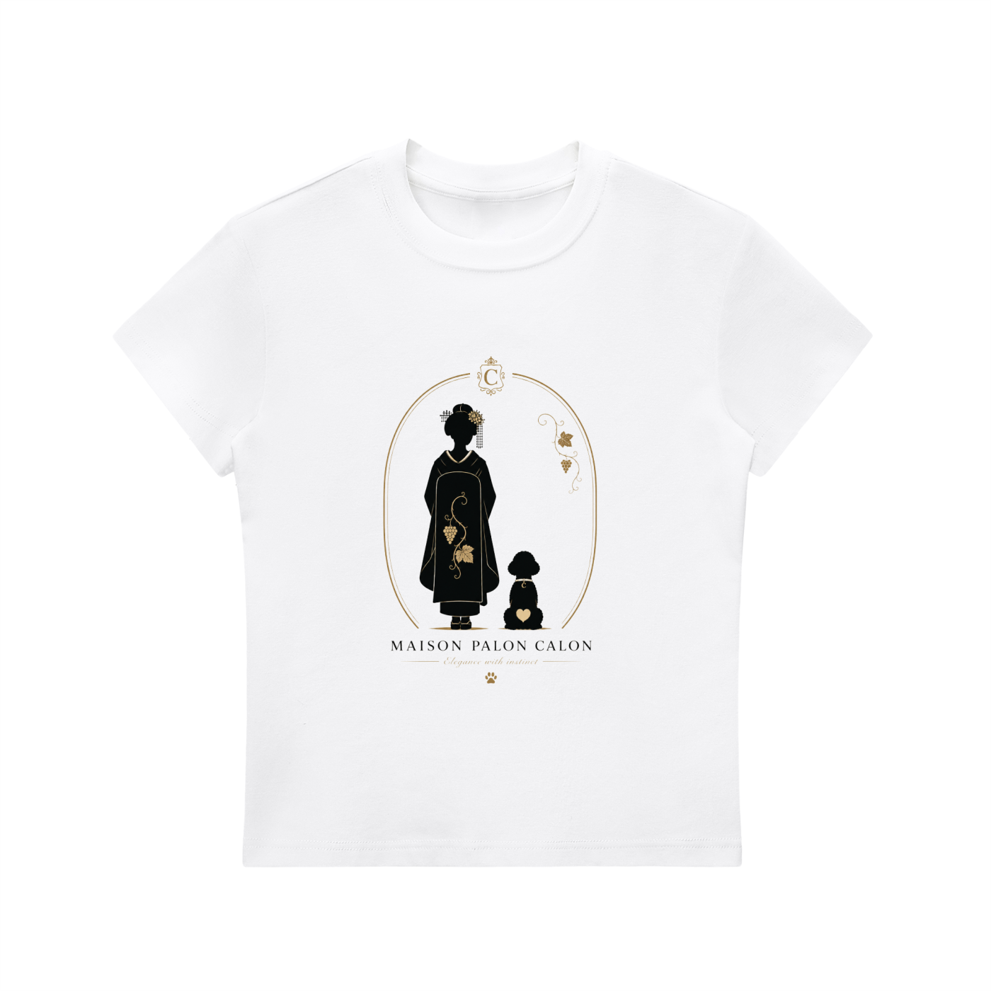 Essential Bodycon Crewneck T-Shirt