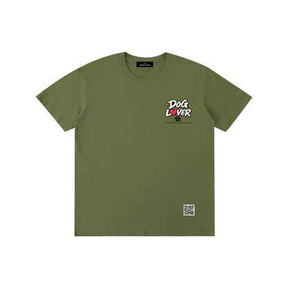 DOG | ベーシック ユニセックス コットンTシャツ / Pure Cotton Unisex T-Shirt