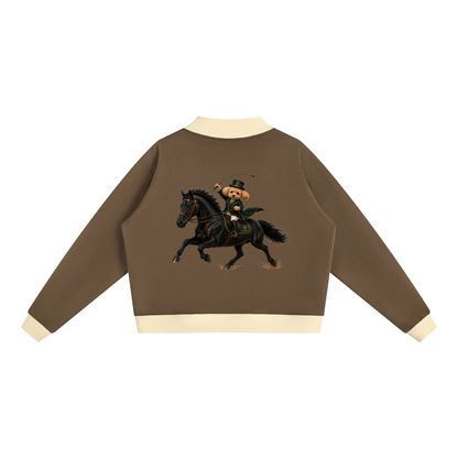 ウィメンズ モックネック スウェットシャツ — Women's Mock Neck Sweatshirt