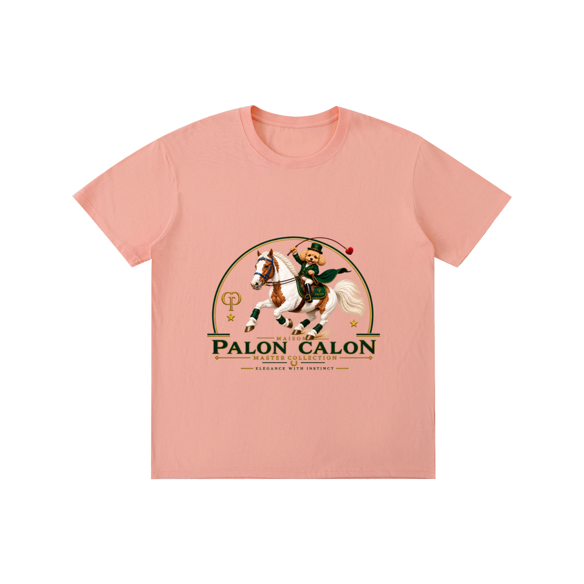 EQUESTRIAN CALON | ユニセックス ピュアコットン Tシャツ — Unisex Pure Cotton T-Shirt