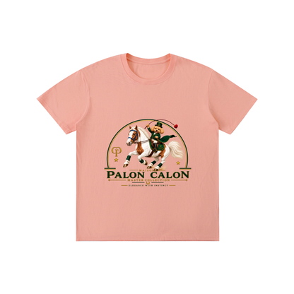 EQUESTRIAN CALON | ユニセックス ピュアコットン Tシャツ — Unisex Pure Cotton T-Shirt