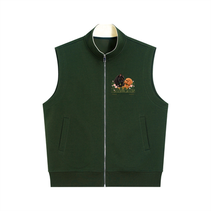 KAGURAZAKA | ヘビーウェイト スタンドカラーベスト / Essential Heavyweight Vest