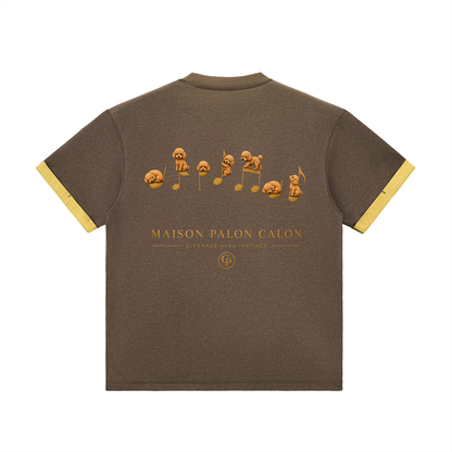 コントラストカフ Tシャツ — ユニセックス Dancer