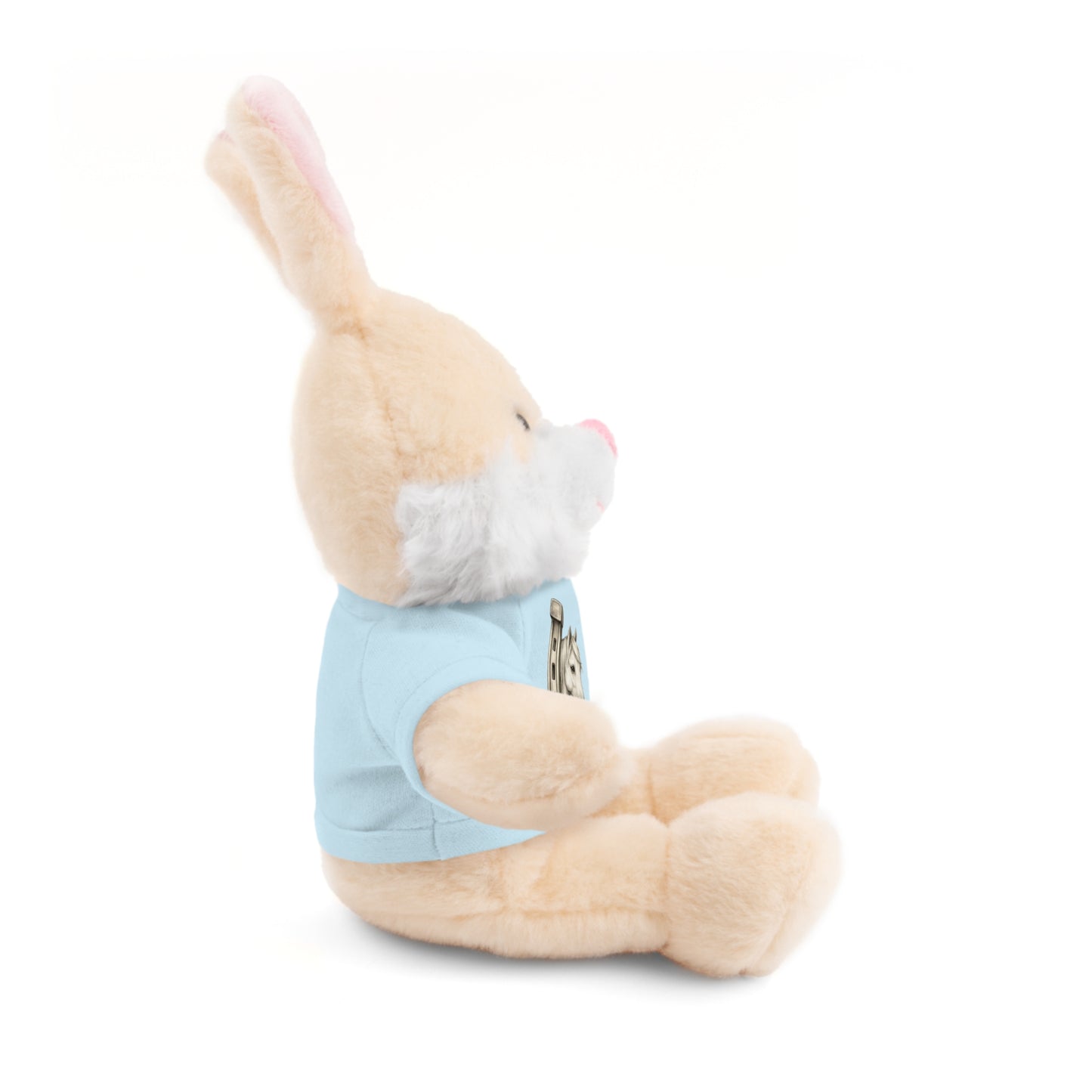 Brown Teddy Bear with Horseshoe Tee — Lucky Love Plush Gift