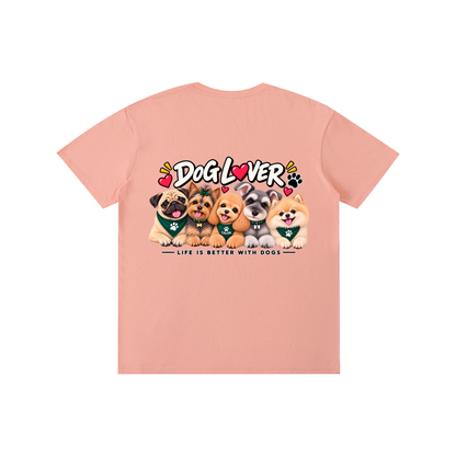 DOG | ベーシック ユニセックス コットンTシャツ / Pure Cotton Unisex T-Shirt