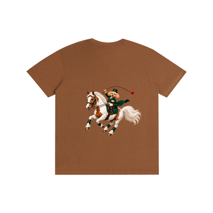 EQUESTRIAN CALON | ユニセックス ピュアコットン Tシャツ — Unisex Pure Cotton T-Shirt