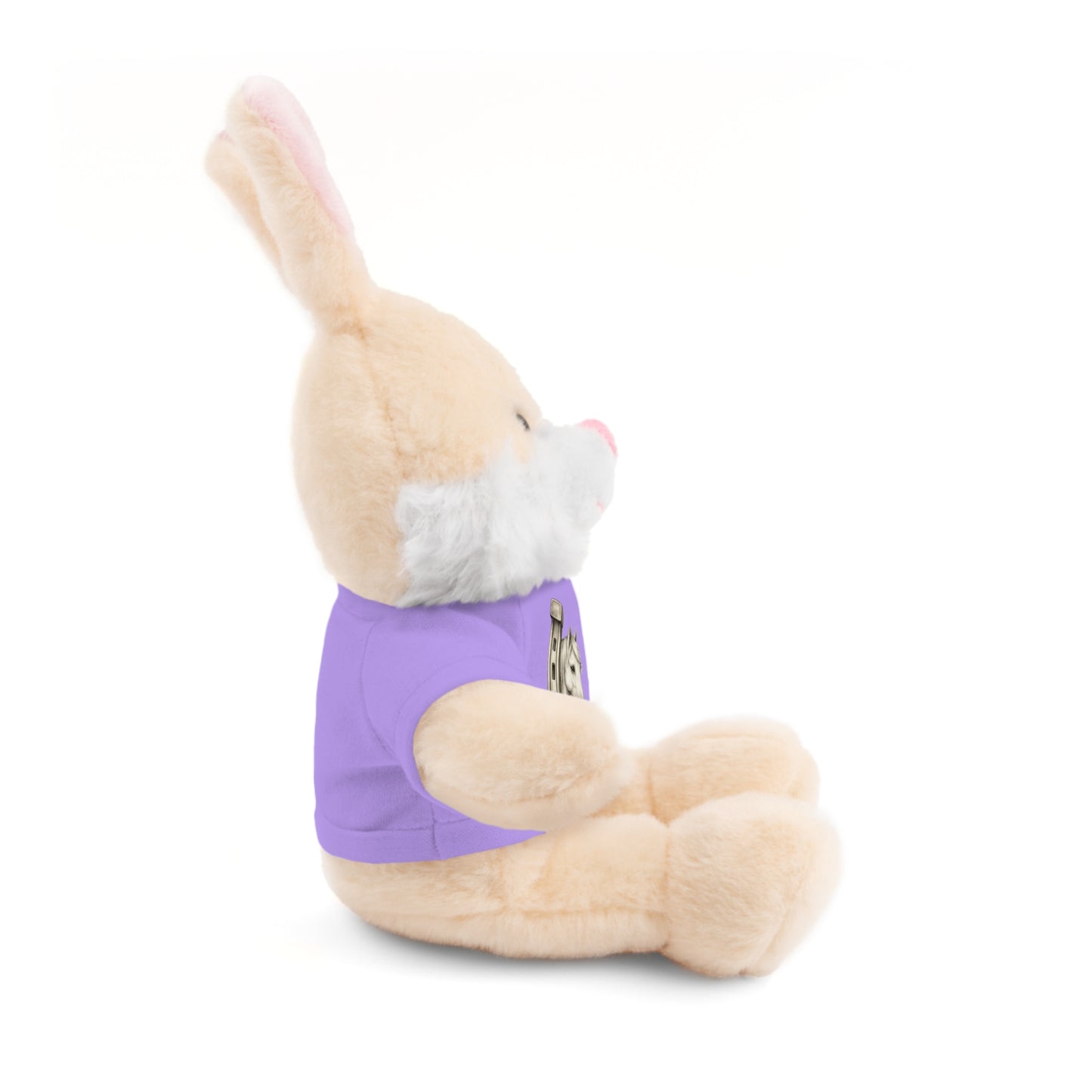 Brown Teddy Bear with Horseshoe Tee — Lucky Love Plush Gift