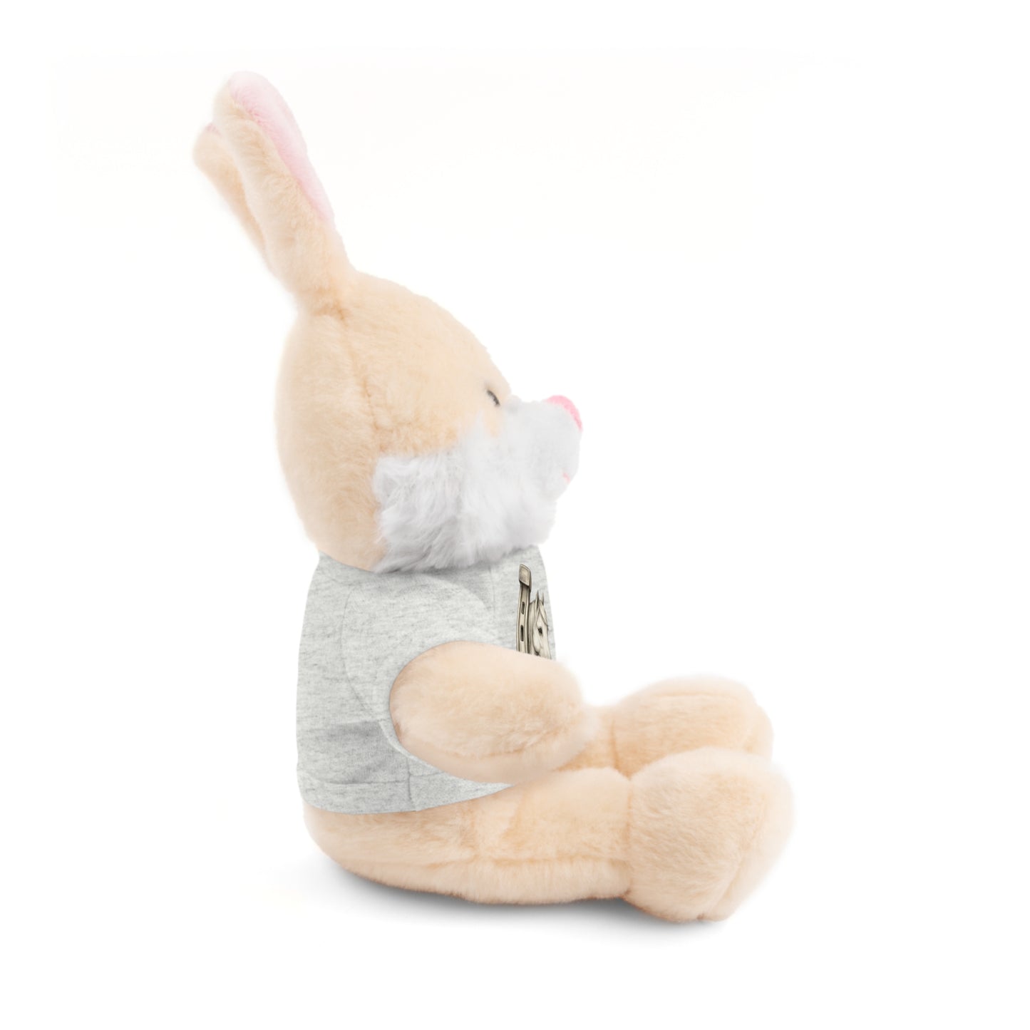 Brown Teddy Bear with Horseshoe Tee — Lucky Love Plush Gift