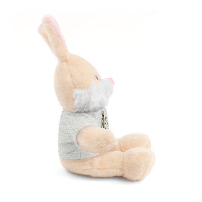Brown Teddy Bear with Horseshoe Tee — Lucky Love Plush Gift