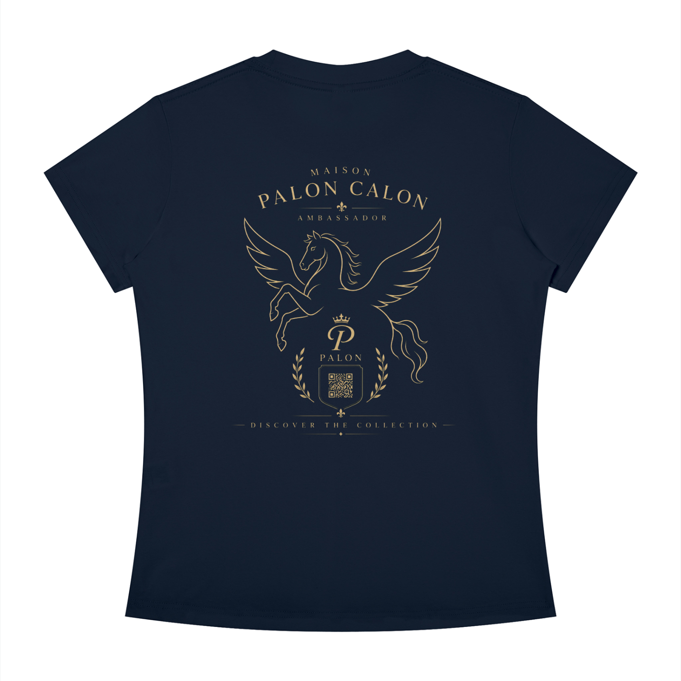 ウィメンズ スリムフィット クルーネック Tシャツ — Women's Slim Fit Crewneck T-Shirt