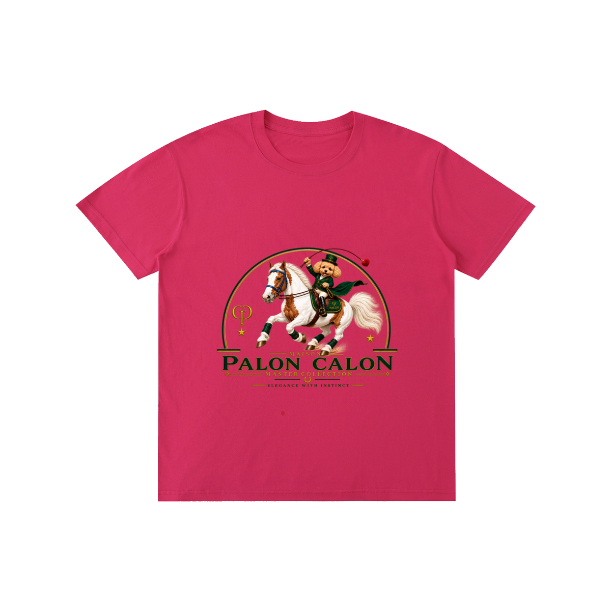 EQUESTRIAN CALON | ユニセックス ピュアコットン Tシャツ — Unisex Pure Cotton T-Shirt