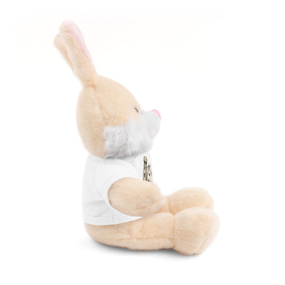 Brown Teddy Bear with Horseshoe Tee — Lucky Love Plush Gift