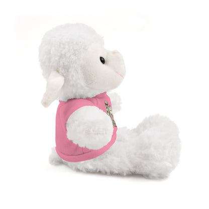 Brown Teddy Bear with Horseshoe Tee — Lucky Love Plush Gift