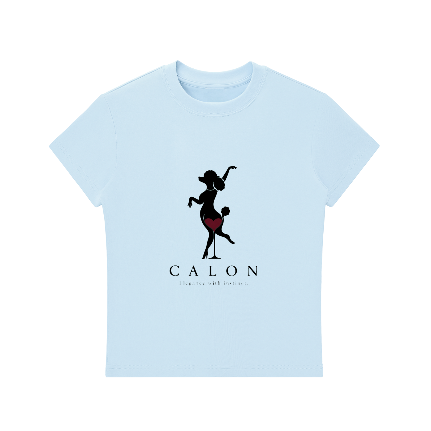 Essential Bodycon Crewneck T-Shirt