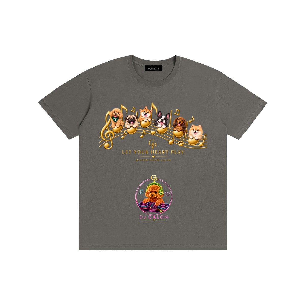 DOG | ベーシック ユニセックス コットンTシャツ / Pure Cotton Unisex T-Shirt