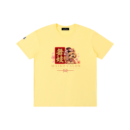 KAGURAZAKA | ユニセックス ピュアコットン Tシャツ舞妓 / Pure Cotton Unisex T-Shirt