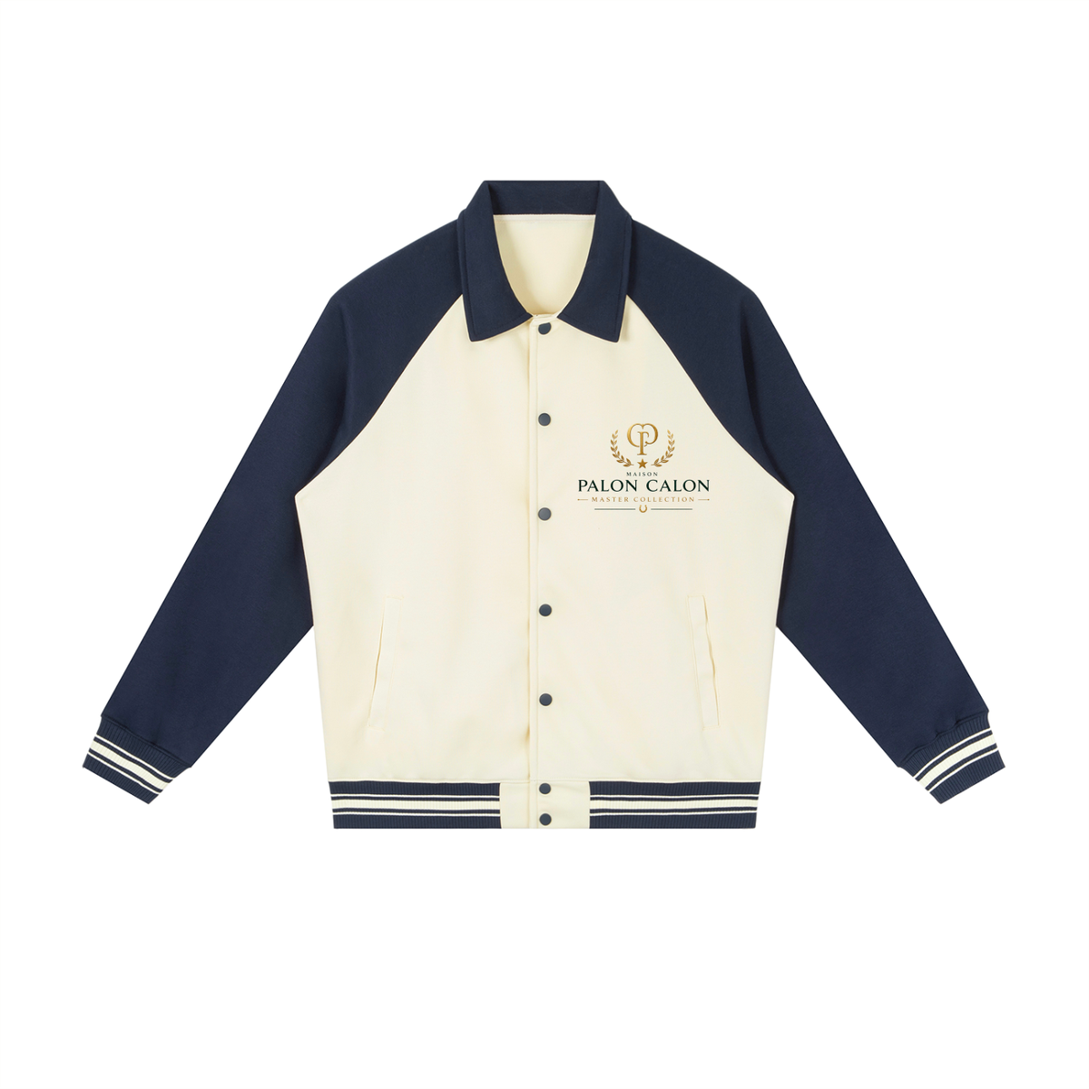 EQUESTRIAN CALON | ユニセックス コントラスト ラグラン ベースボールジャケット — Unisex Contrast Raglan Baseball Jacket