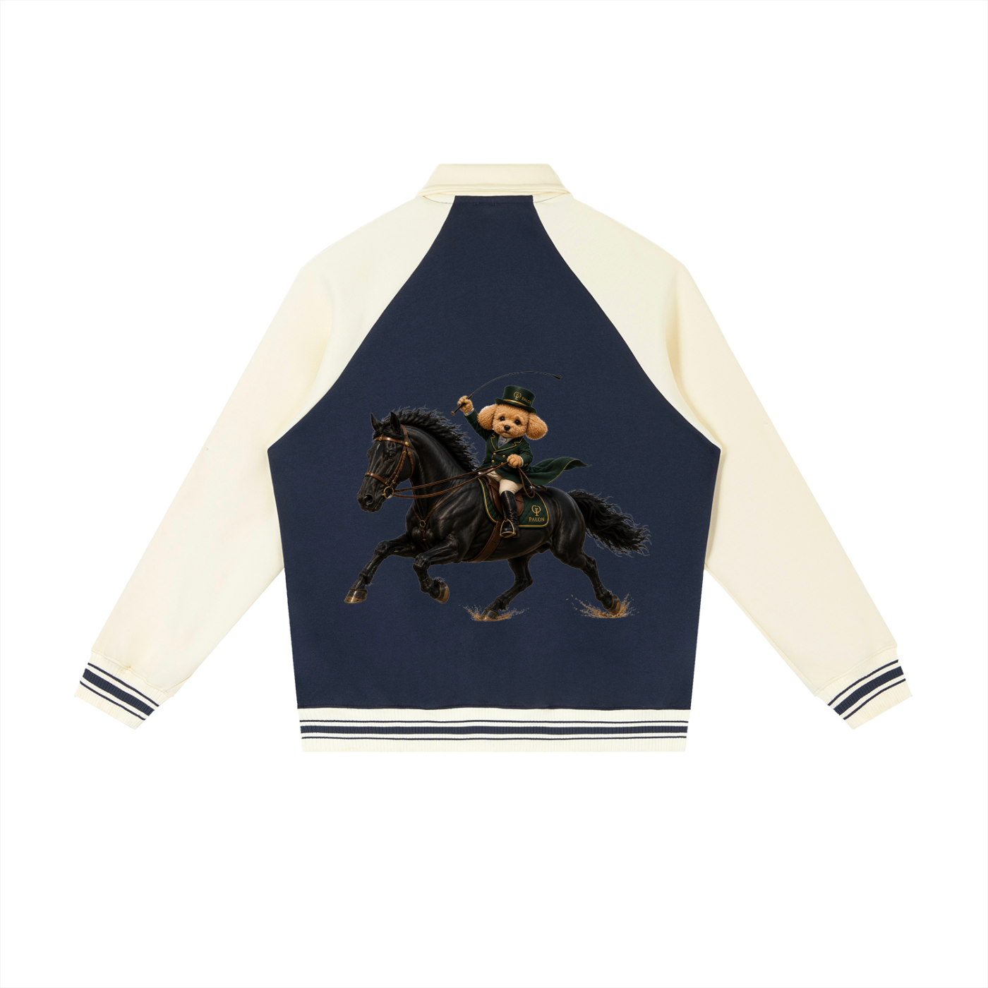 ユニセックス コントラスト ラグラン ベースボールジャケット — Unisex Contrast Raglan Baseball Jacket