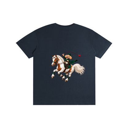EQUESTRIAN CALON | ユニセックス ピュアコットン Tシャツ — Unisex Pure Cotton T-Shirt