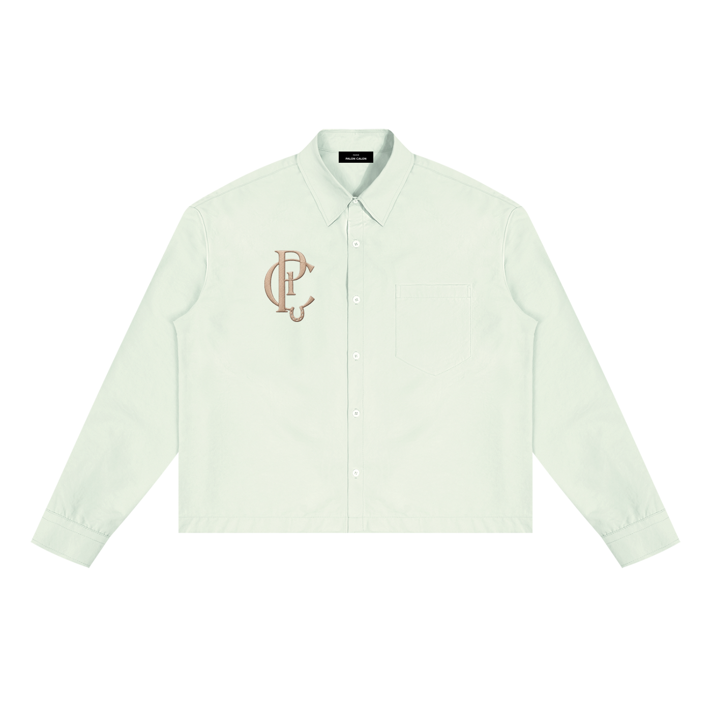 ユニセックス ボクシー ロングスリーブ シャツ — Unisex Boxy Long-Sleeve Shirt