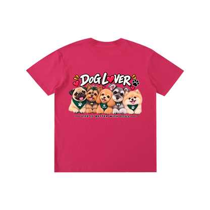 DOG | ベーシック ユニセックス コットンTシャツ / Pure Cotton Unisex T-Shirt