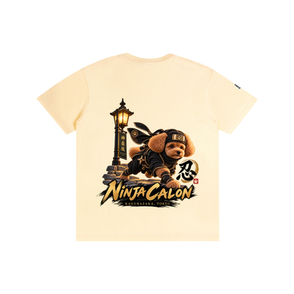 KAGURAZAKA | ユニセックス ピュアコットン Tシャツ忍者 / Pure Cotton Unisex T-Shirt