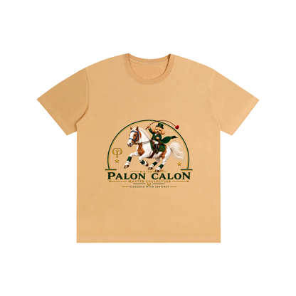 EQUESTRIAN CALON | ユニセックス ピュアコットン Tシャツ — Unisex Pure Cotton T-Shirt