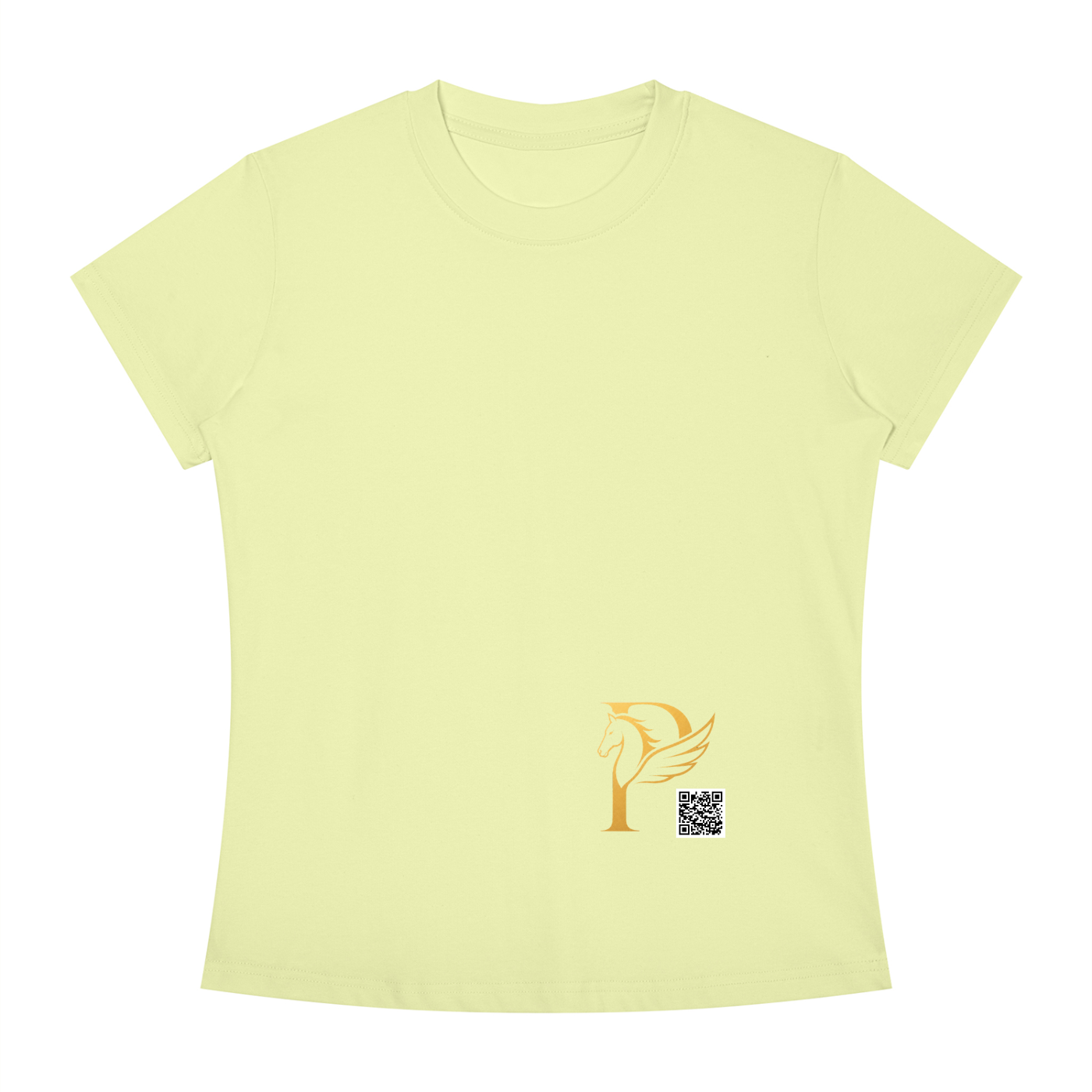 ウィメンズ スリムフィット クルーネック Tシャツ — Women's Slim Fit Crewneck T-Shirt