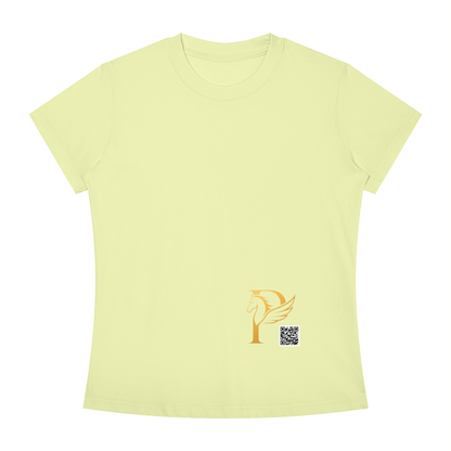 ウィメンズ スリムフィット クルーネック Tシャツ — Women's Slim Fit Crewneck T-Shirt