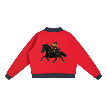 ウィメンズ モックネック スウェットシャツ — Women's Mock Neck Sweatshirt