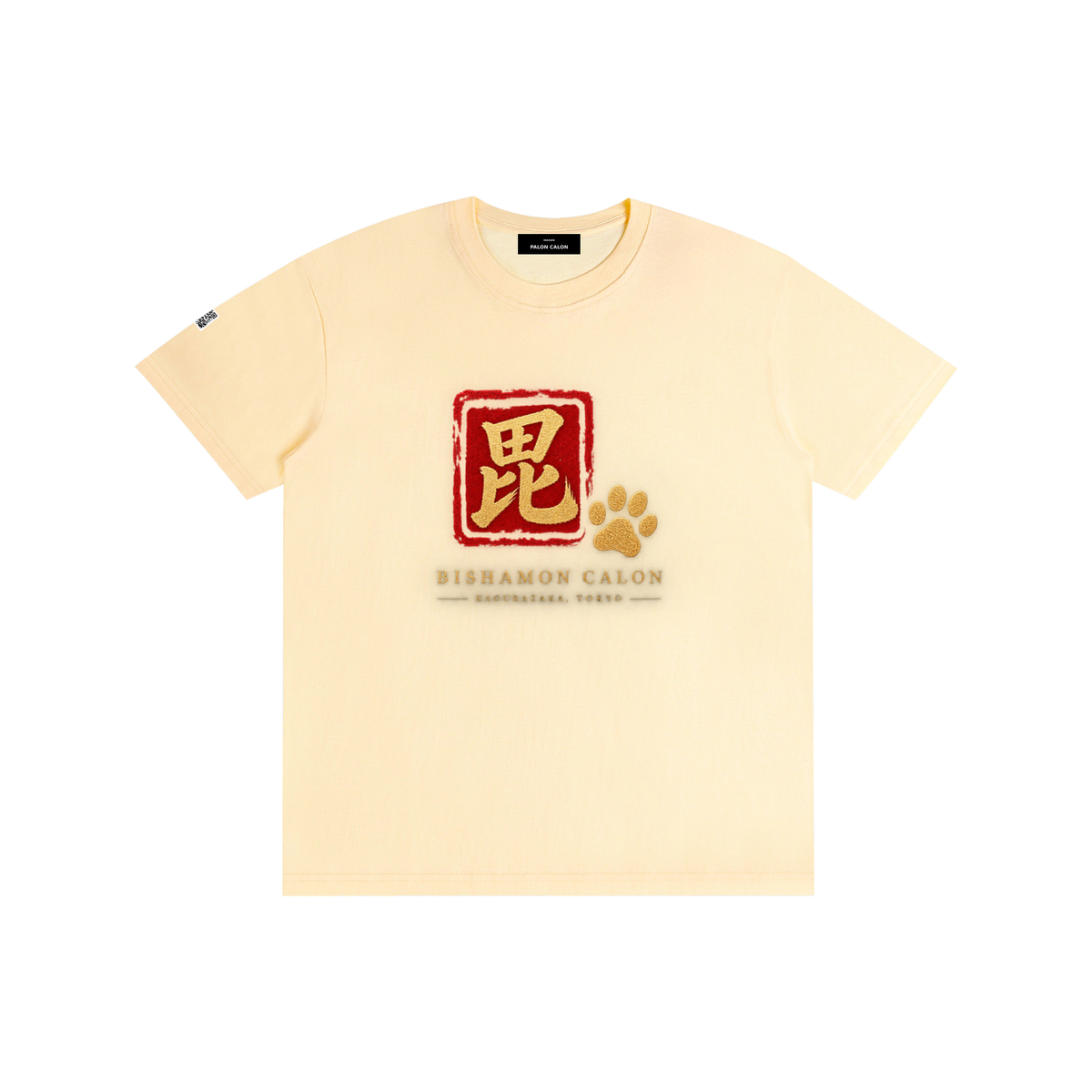 KAGURAZAKA | ユニセックス ピュアコットン Tシャツ毘沙門 / Pure Cotton Unisex T-Shirt