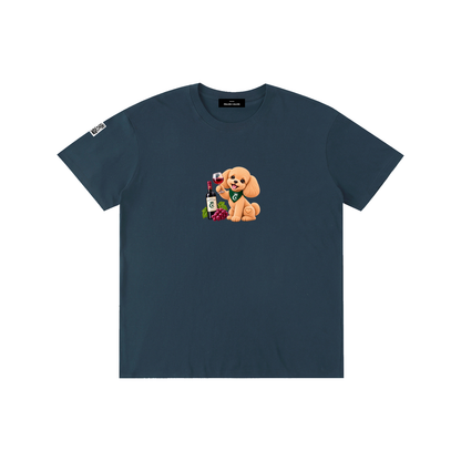 WINE SCHOLAR CALON | ピュアコットン Tシャツ（ユニセックス）/ Unisex Pure Cotton T-Shirt