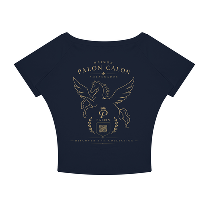 ウィメンズ ボートネック ラグラン Tシャツ — Women's Boatneck Raglan T-Shirt
