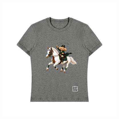 EQUESTRIAN CALON | ユニセックス ヘビーウェイト スリムフィット Tシャツ — Unisex Heavyweight Slim Fit T-Shirt