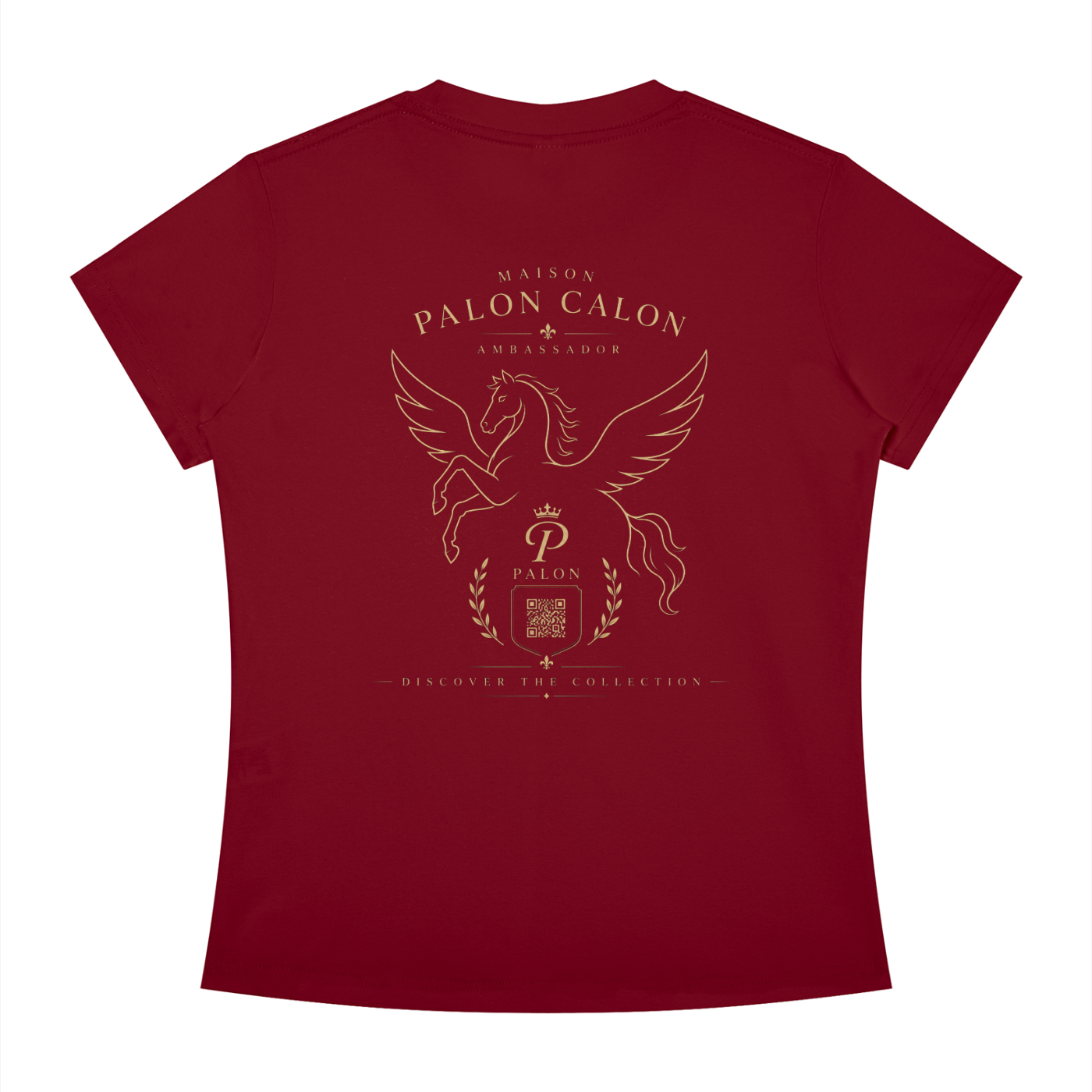 ウィメンズ スリムフィット クルーネック Tシャツ — Women's Slim Fit Crewneck T-Shirt