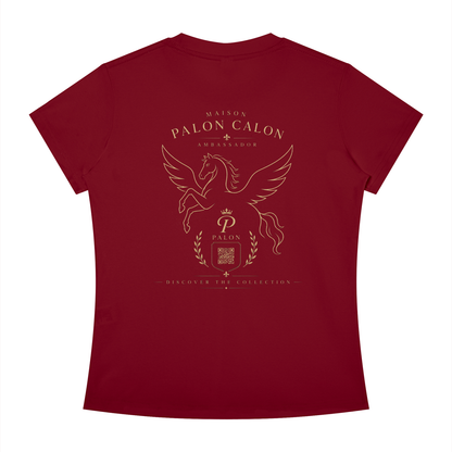 ウィメンズ スリムフィット クルーネック Tシャツ — Women's Slim Fit Crewneck T-Shirt