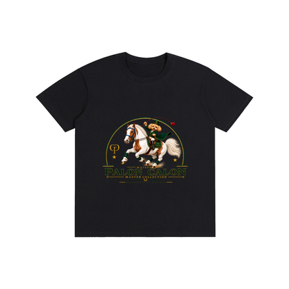 EQUESTRIAN CALON | ユニセックス ピュアコットン Tシャツ — Unisex Pure Cotton T-Shirt