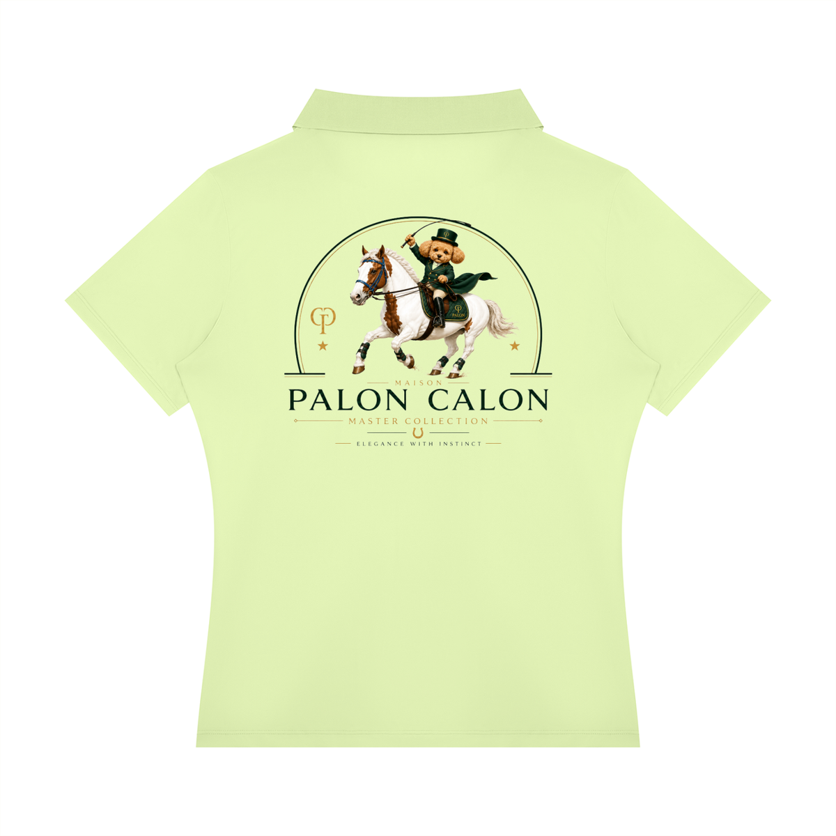 EQUESTRIAN CALON｜カラーブロック ポロシャツ（ウィメンズ）/ Women’s Color Block Polo Shirt