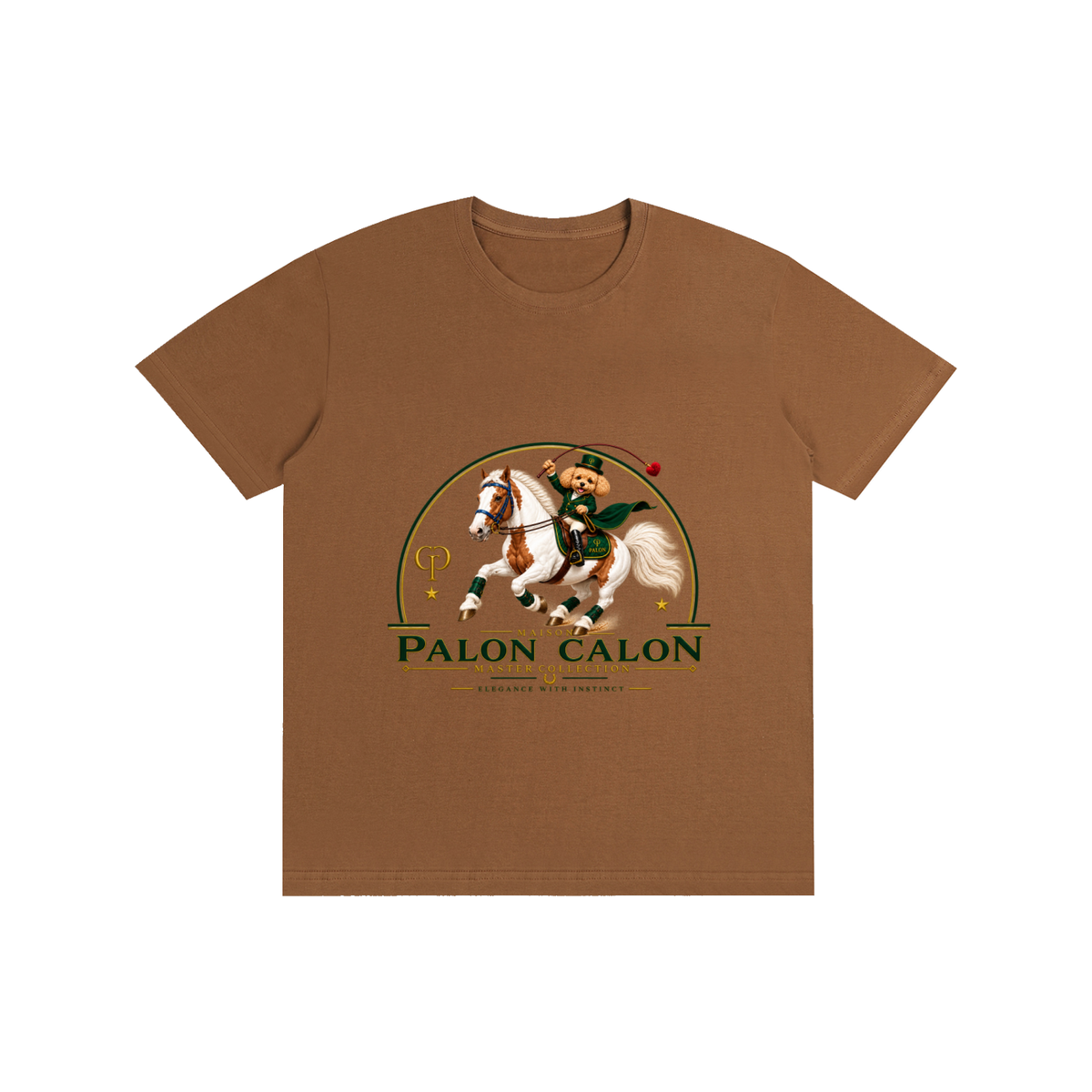 EQUESTRIAN CALON | ユニセックス ピュアコットン Tシャツ — Unisex Pure Cotton T-Shirt