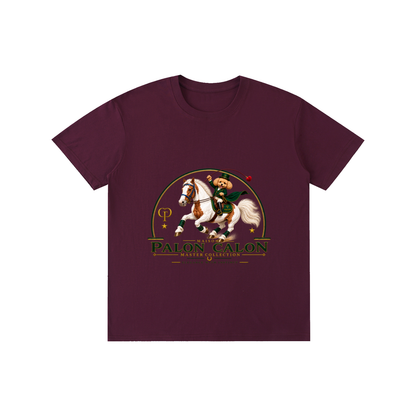 EQUESTRIAN CALON | ユニセックス ピュアコットン Tシャツ — Unisex Pure Cotton T-Shirt