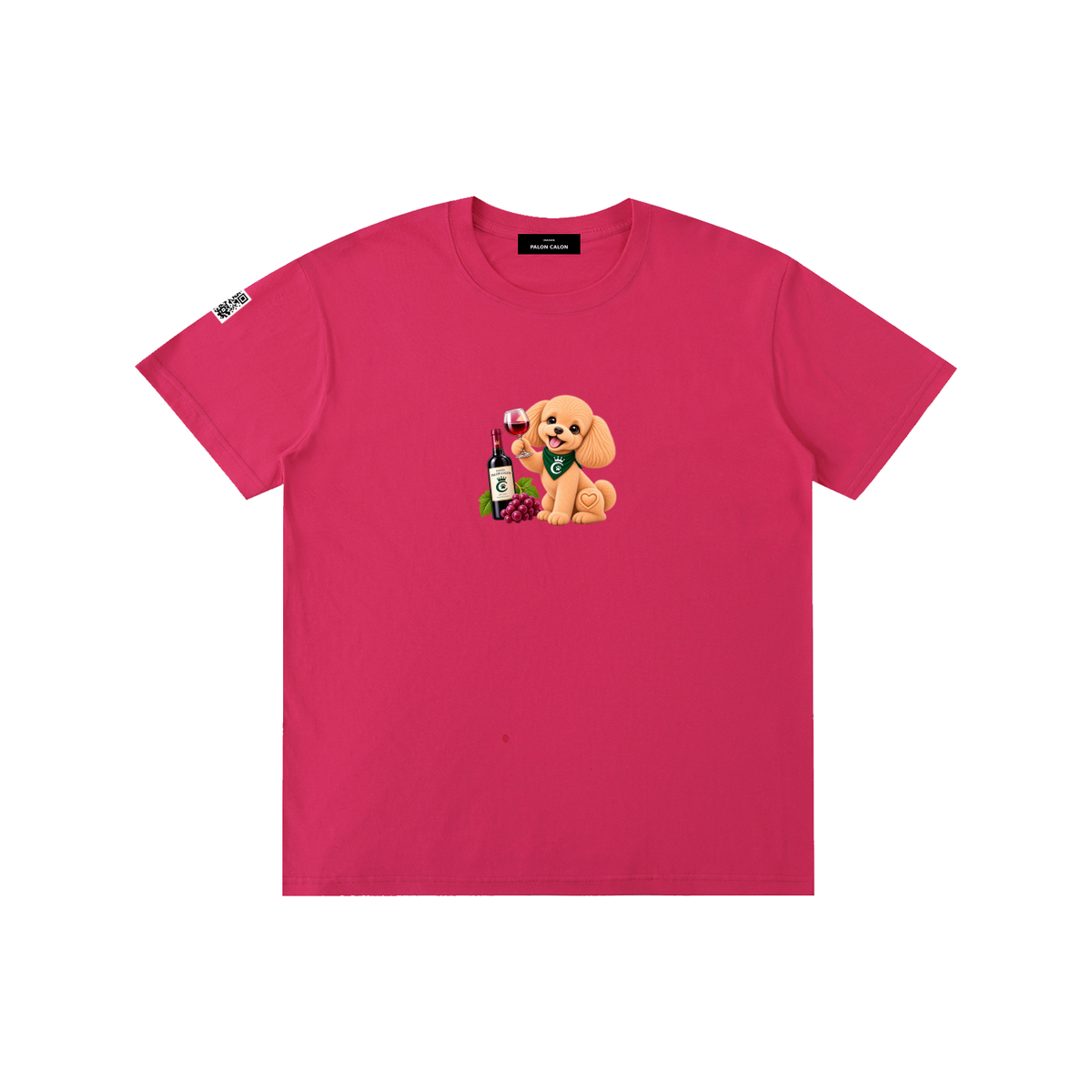 WINE SCHOLAR CALON | ピュアコットン Tシャツ（ユニセックス）/ Unisex Pure Cotton T-Shirt