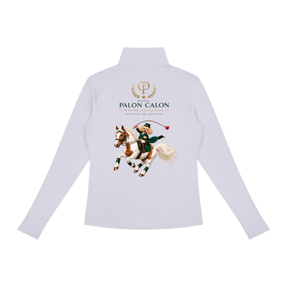 Women's Quarter-Zip Yoga Pullover