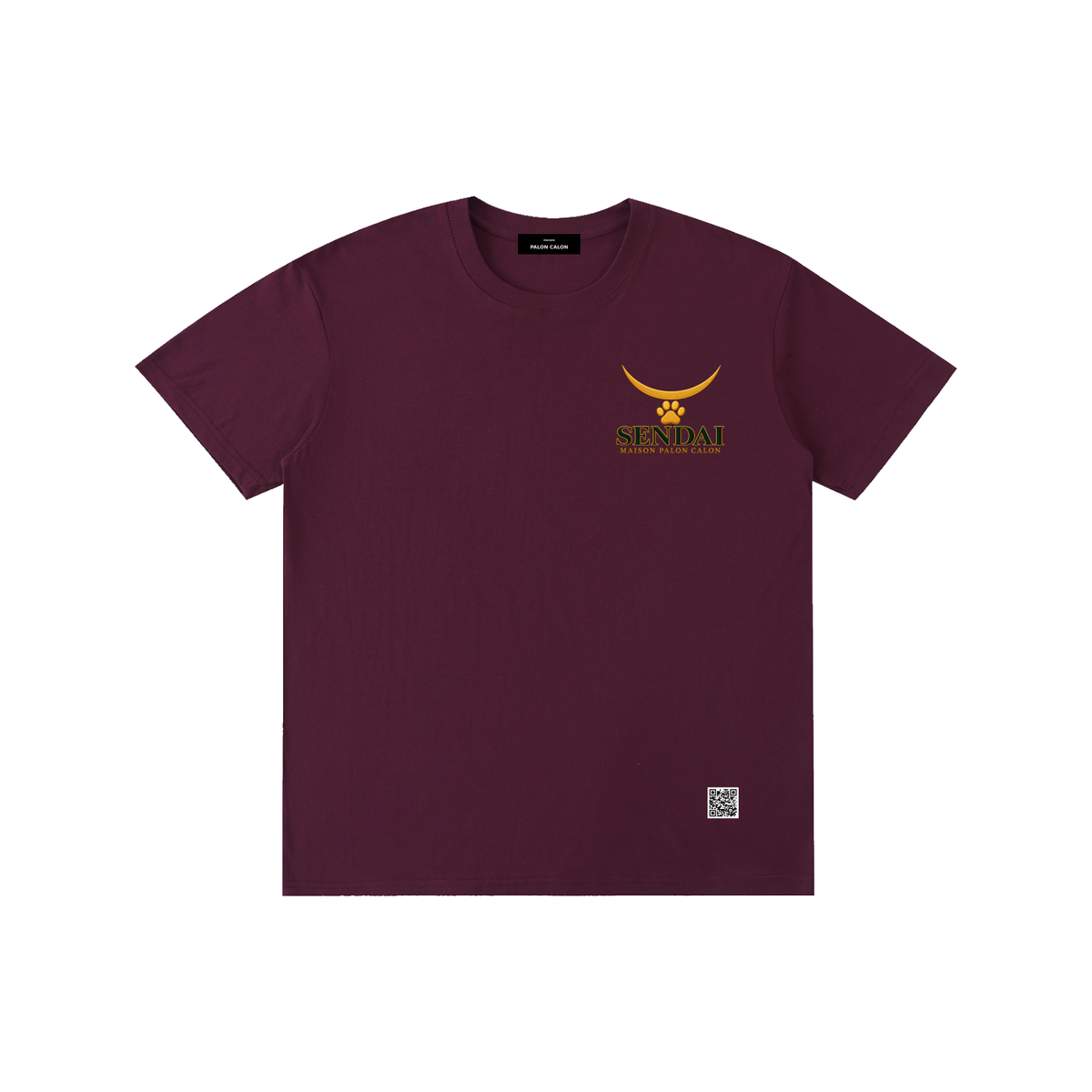 SENDAI | ベーシック ユニセックス コットンTシャツ / Pure Cotton Unisex T-Shirt