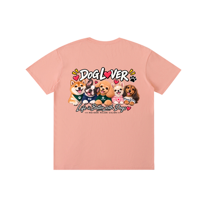 DOG | ベーシック ユニセックス コットンTシャツ / Pure Cotton Unisex T-Shirt